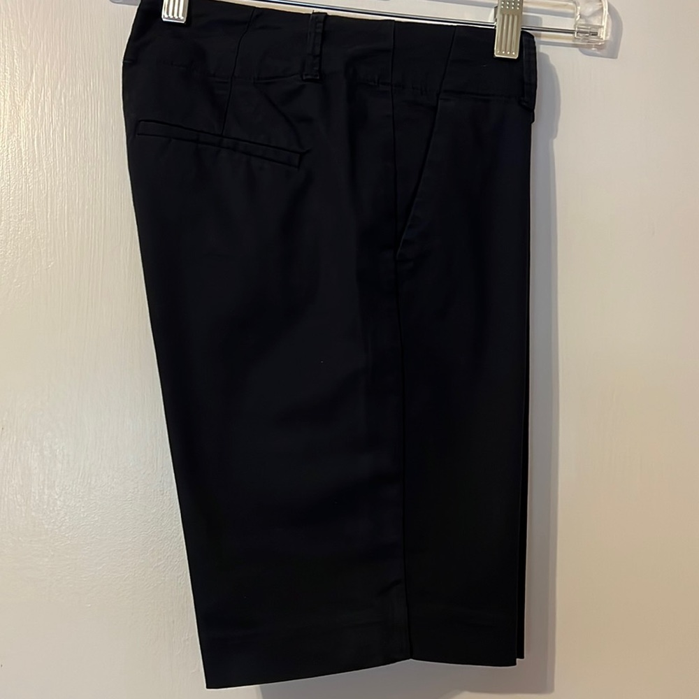 Ann Taylor Petite Black Bermuda Shorts